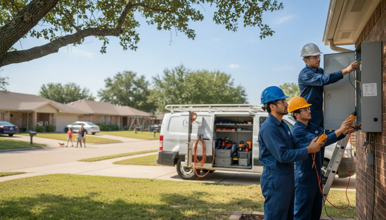 Certified electrician providing emergency electrical services in Camino, CA